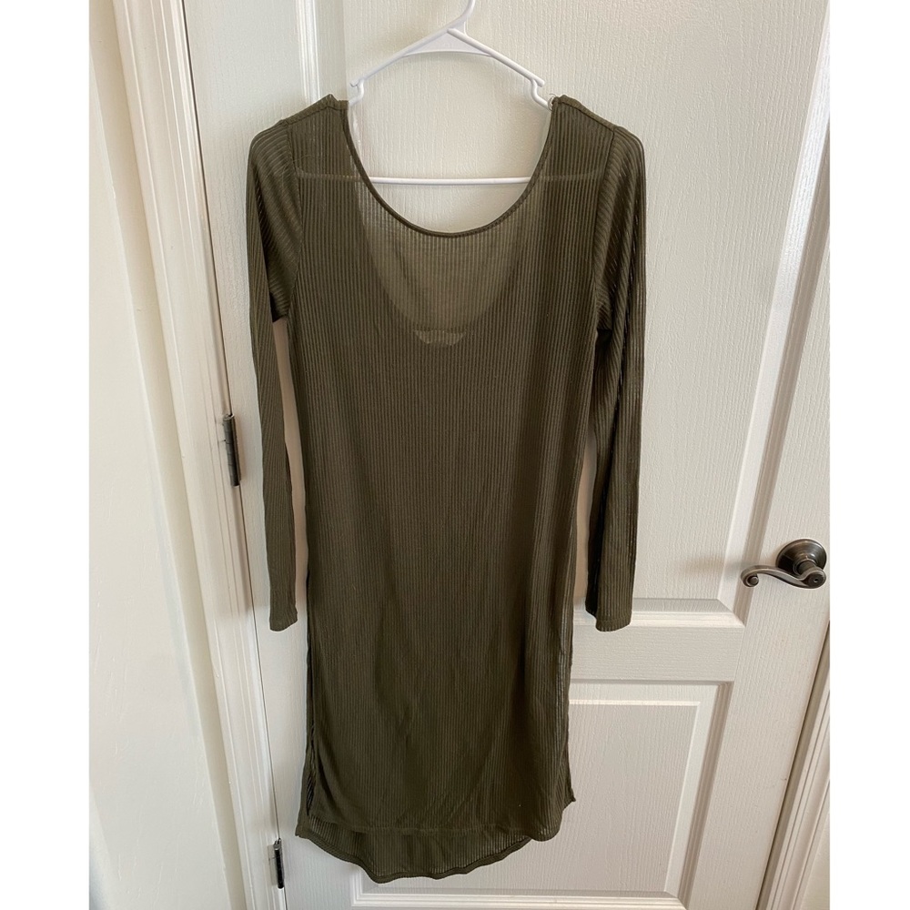 Decree sheer long tunic size medium